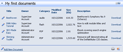 Documents module